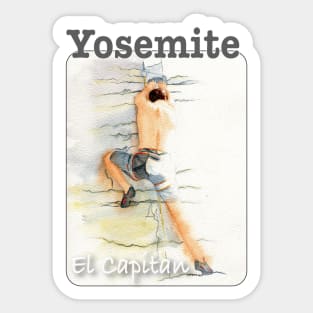 Yosemite Free Styling Sticker